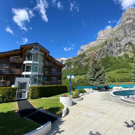 Hotel Viktoria-Leukerbad-Therme Exteriör bild