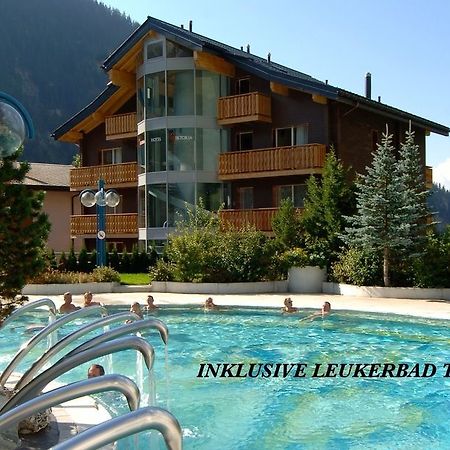 Hotel Viktoria-Leukerbad-Therme Exteriör bild