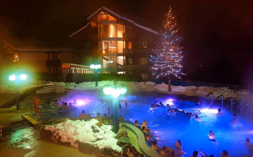 Hotel Viktoria-Leukerbad-Therme Exteriör bild